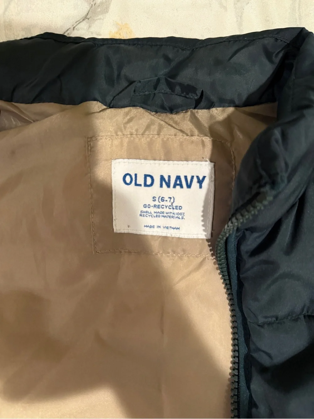 Old Navy Kids' Teal Puffer Vest - Lightweight Layering